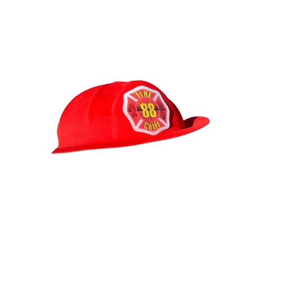 Firefighter‎ 3 piece Halloween costume, axe, firefighter helmet, coat, size 7/8 - Picture 5 of 8